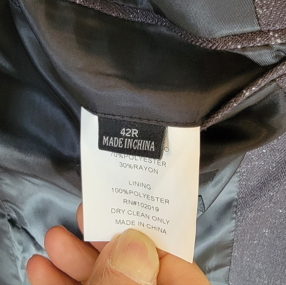 Men's Cody James Black and Gray Western Blazer SZ 42 - Picture 5 of 7